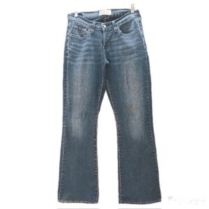 Levi Jeans Curvy Bootcut Vintage Verified Low Rise Dark Wash Blue 10M
